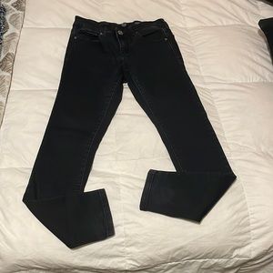 Black jeggings